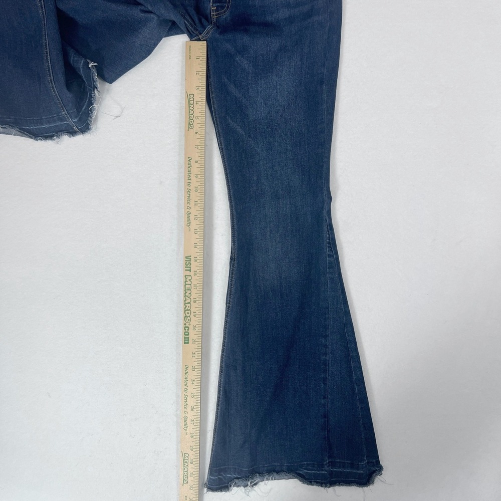 KANCAN Flare Jeans 28 6 High Rise KC7345TD Retro Cowgirl Concert Festival 90s - Picture 6 of 10